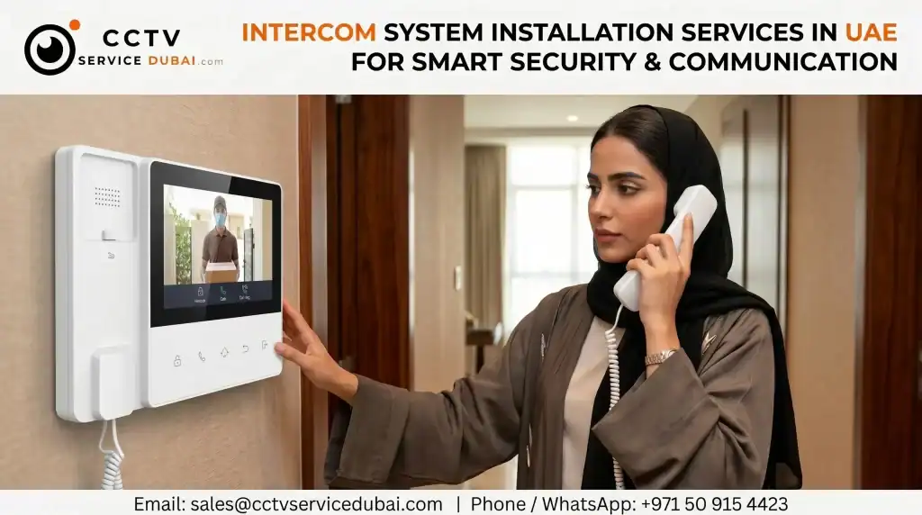 intercom system installation services in uae