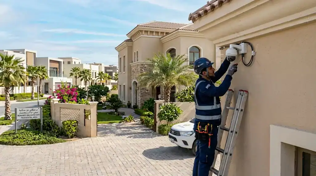 IP Camera Installation in Mohamed Bin Zayed City - Featured Image