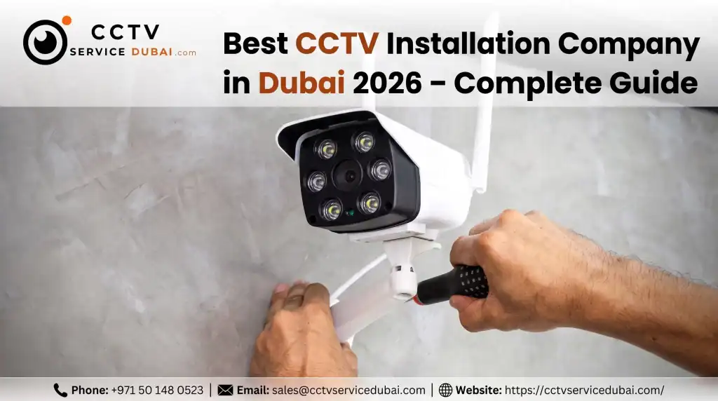 Best CCTV Installation Company in Dubai 2026 - Featured Image