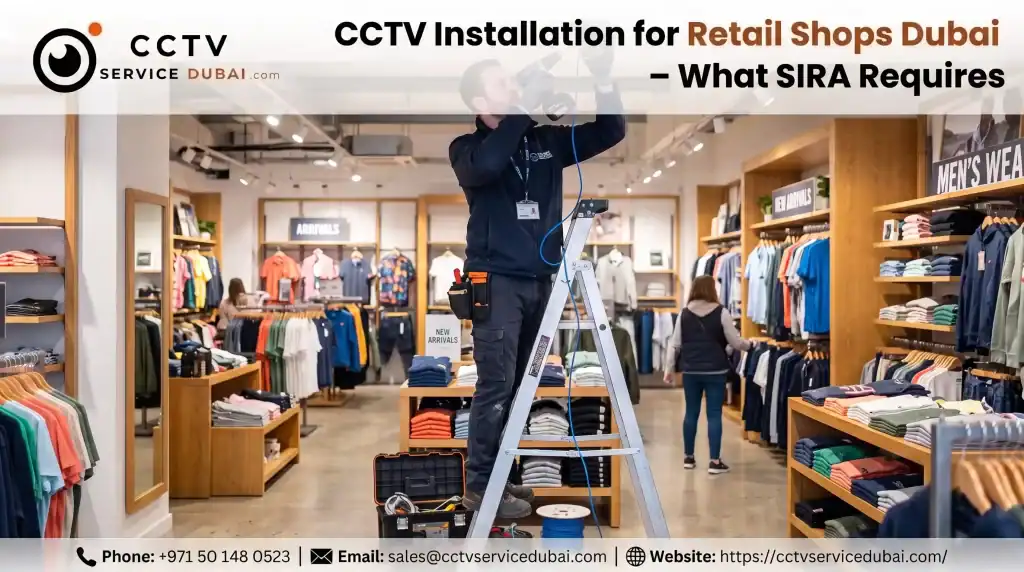 CCTV Installation for Retail Shops Dubai - Featured Image