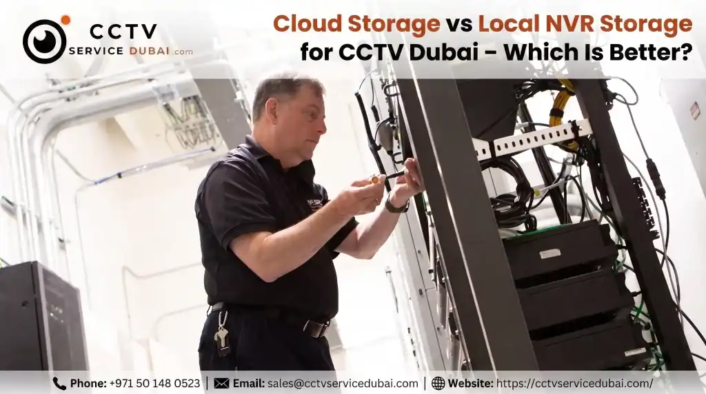 cloud storage vs NVR storage CCTV Dubai - Featured Image