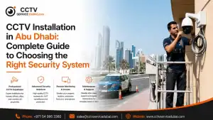 Featured Image Of the Blog - CCTV Installation in Abu Dhabi: Complete Guide to Choosing the Right Security System