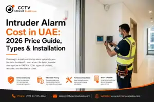 Featured Image of the Blog - Intruder Alarm Cost in UAE: 2026 Price Guide, Types & Installation