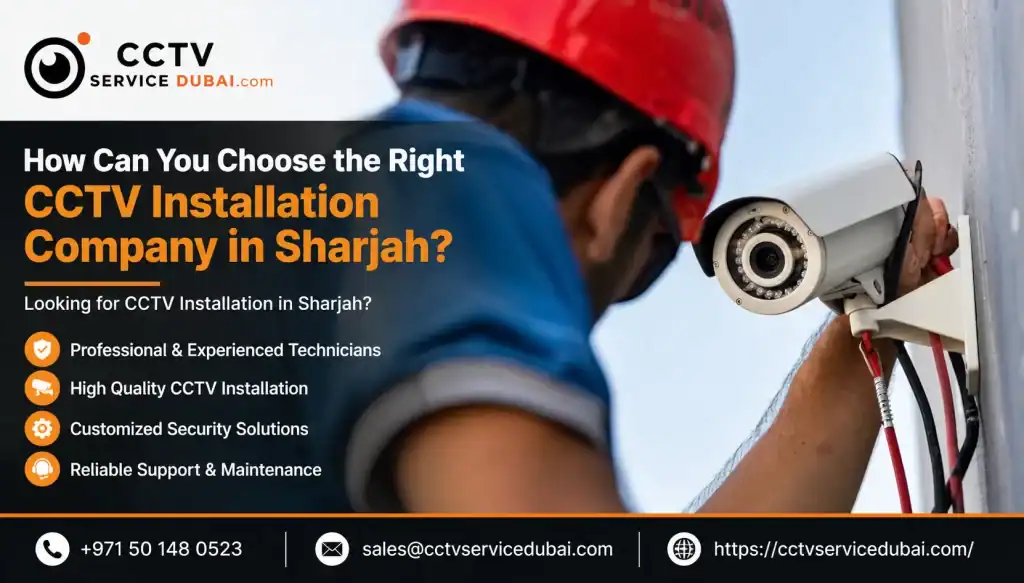 Featured Image of the Blog - How Can You Choose the Right CCTV Installation Sharjah