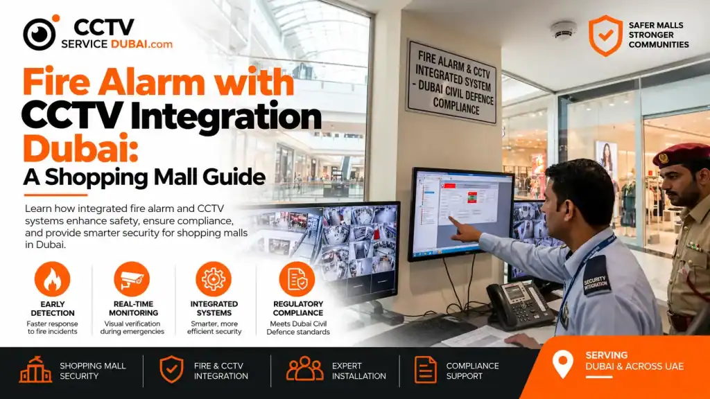 Featured Image of the blog Fire Alarm with CCTV Integration Dubai A Shopping Mall Guide