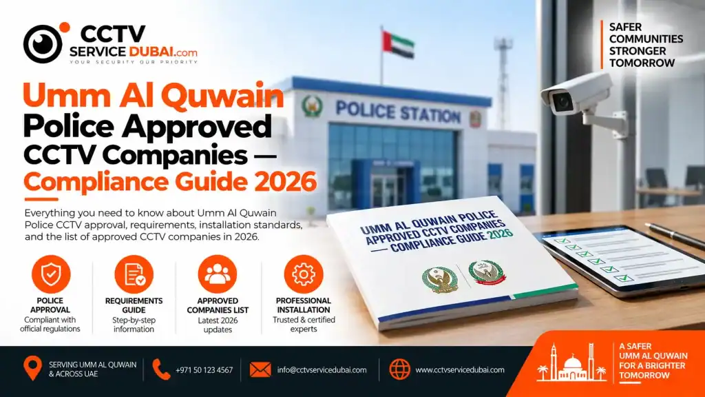 Umm Al Quwain Police Approved CCTV Companies — Compliance Guide 2026