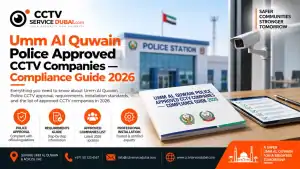 Featured Image of the blog - Umm Al Quwain Police Approved CCTV Companies
