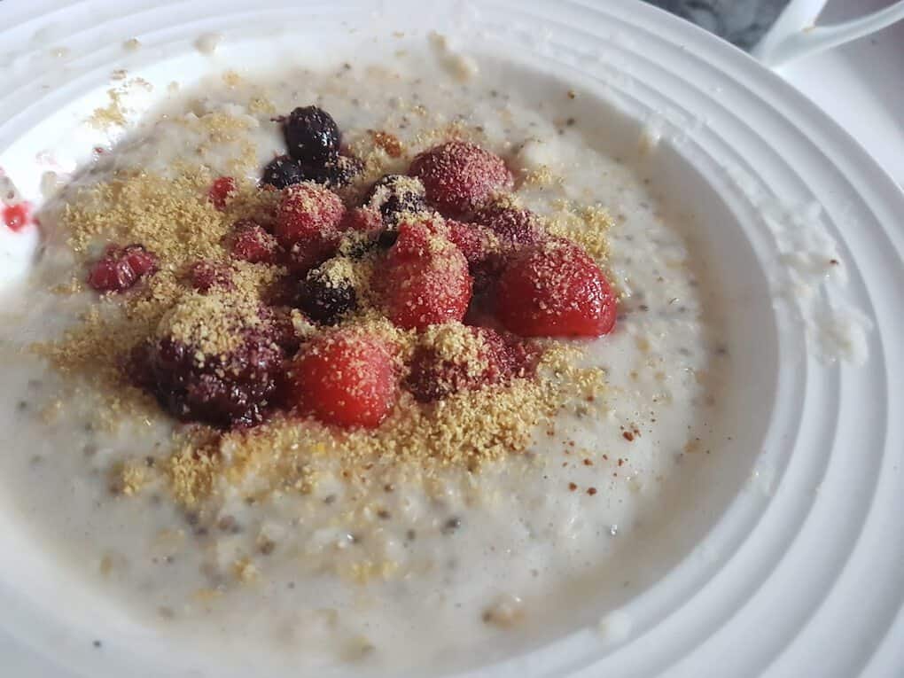 Oatmeal and Berries