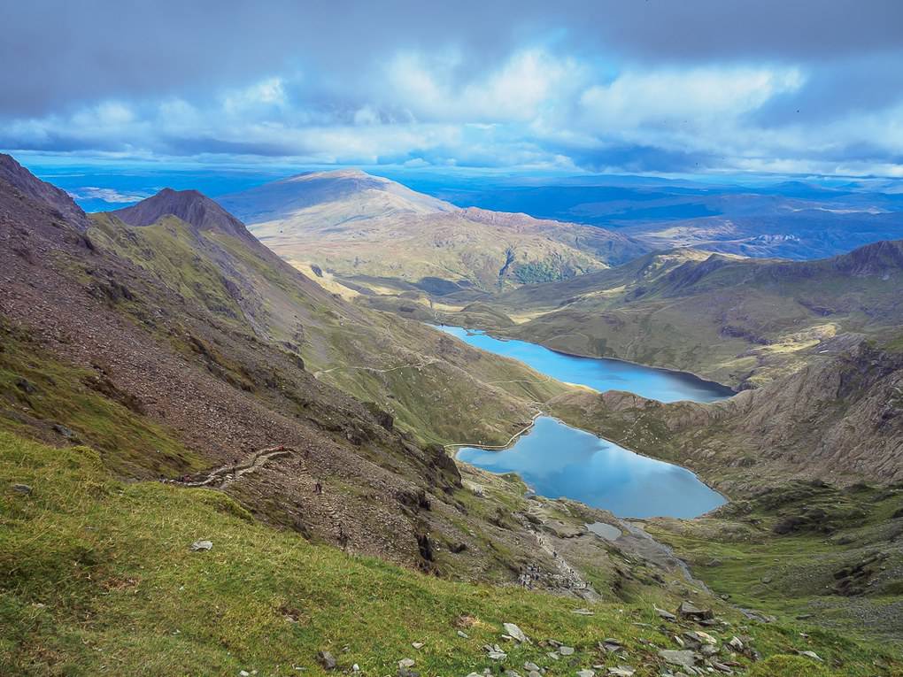 miners path in snowdonia