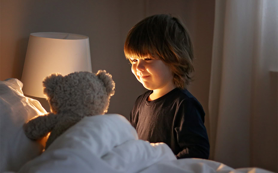 ni&ntilde;os que se despiertan por la noche​