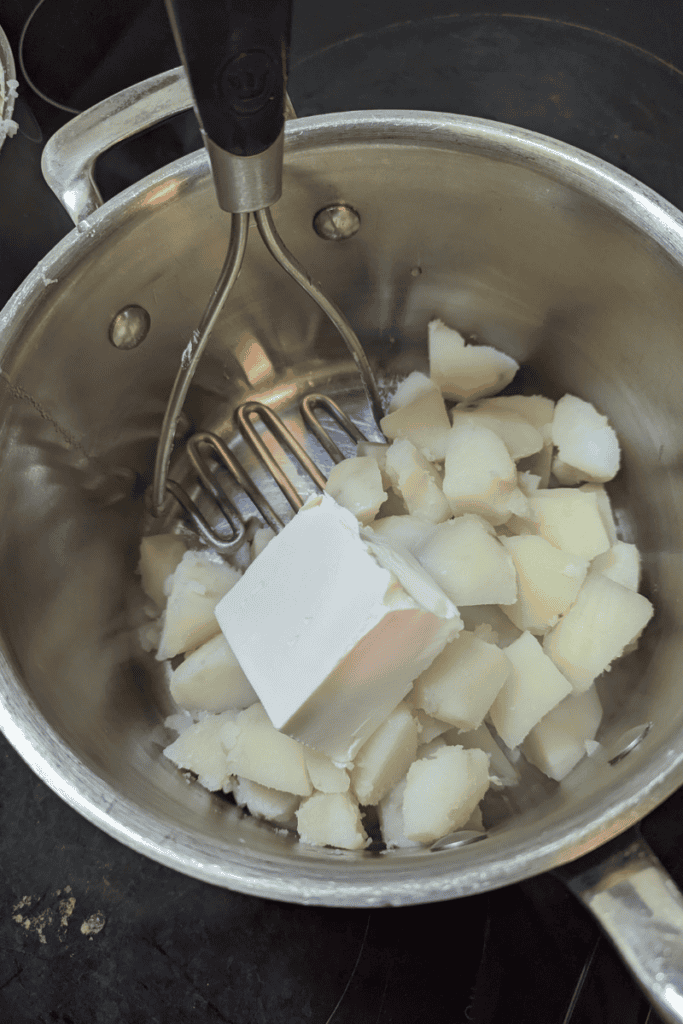 mashed potato cream cheese