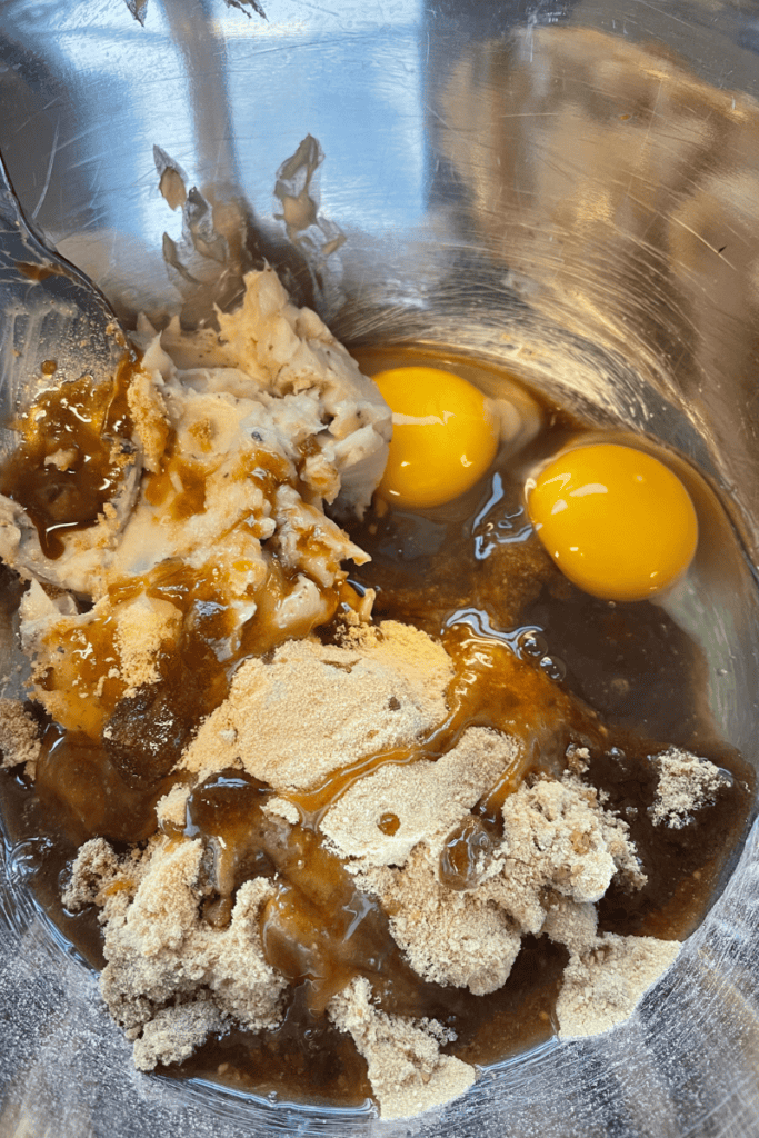 eggs bacon fat maple sugar