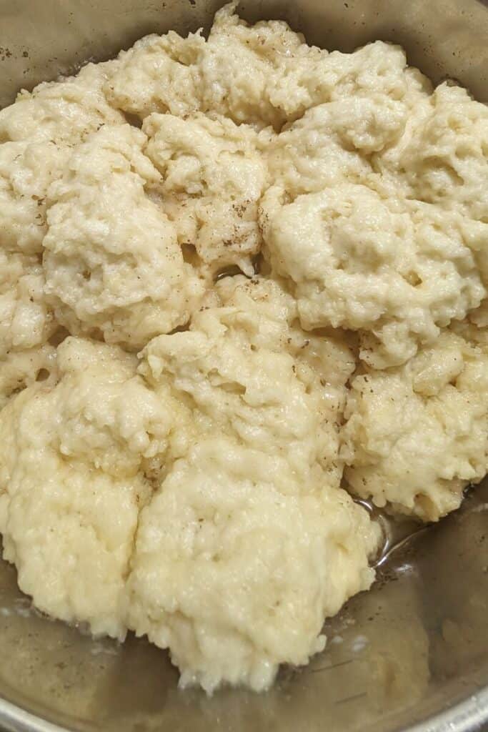steamed baking powder dumplings