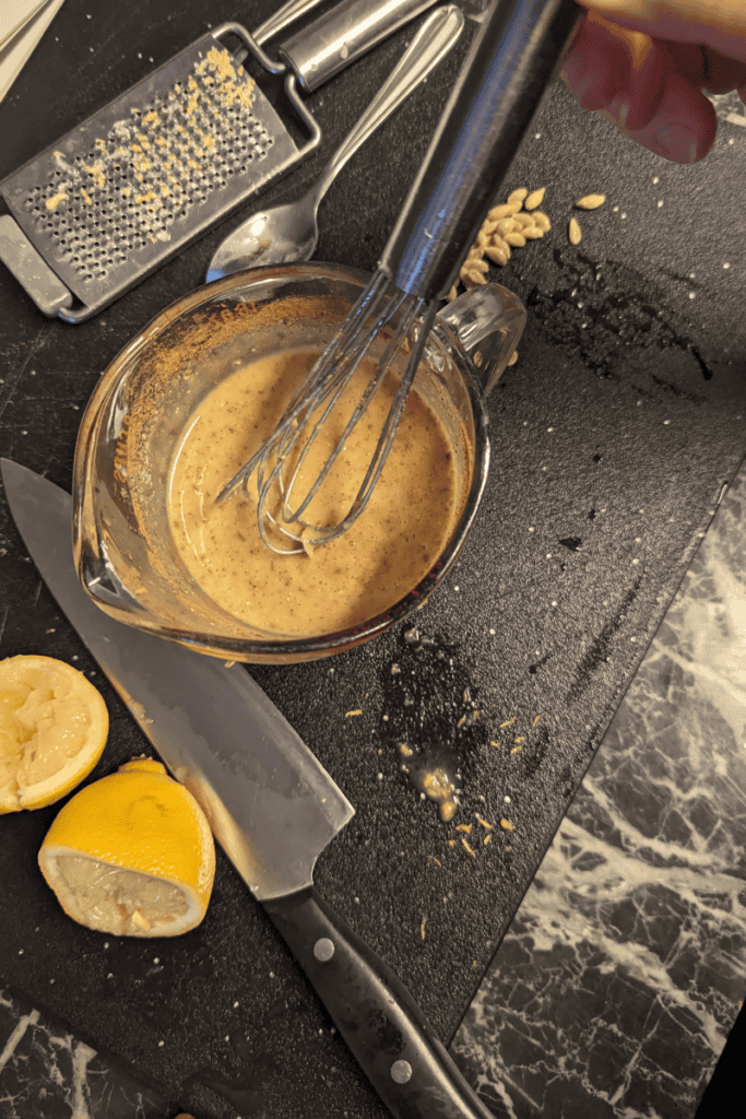 mustard chicken maple lemon glaze