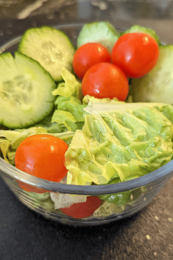 simple garden salad