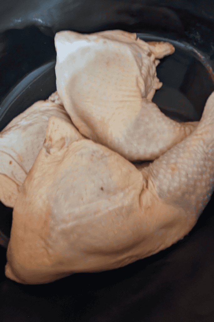 chicken thighs drumsticks crockpot