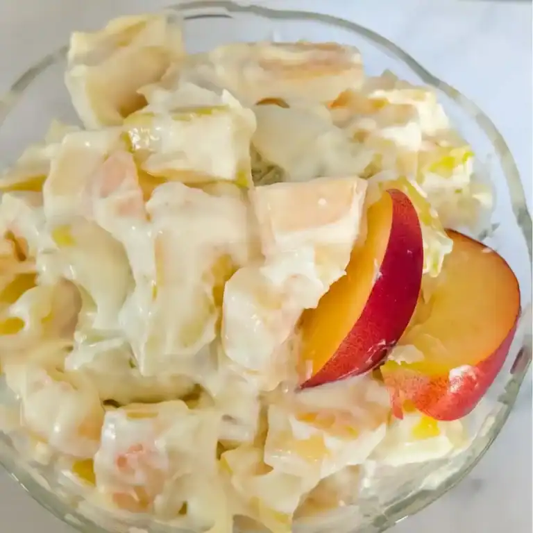 summer mango nectarine fruit fool