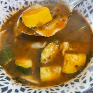 ravioli veggie fall soup