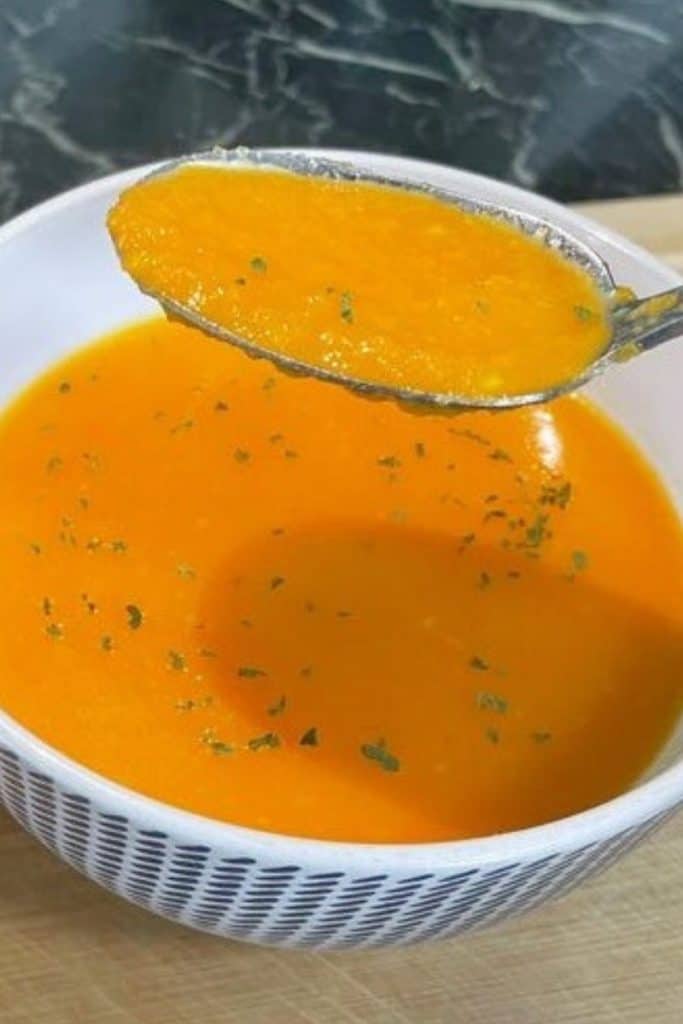 carrot orange ginger soup