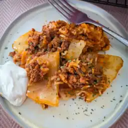easy lazy cabbage roll casserole