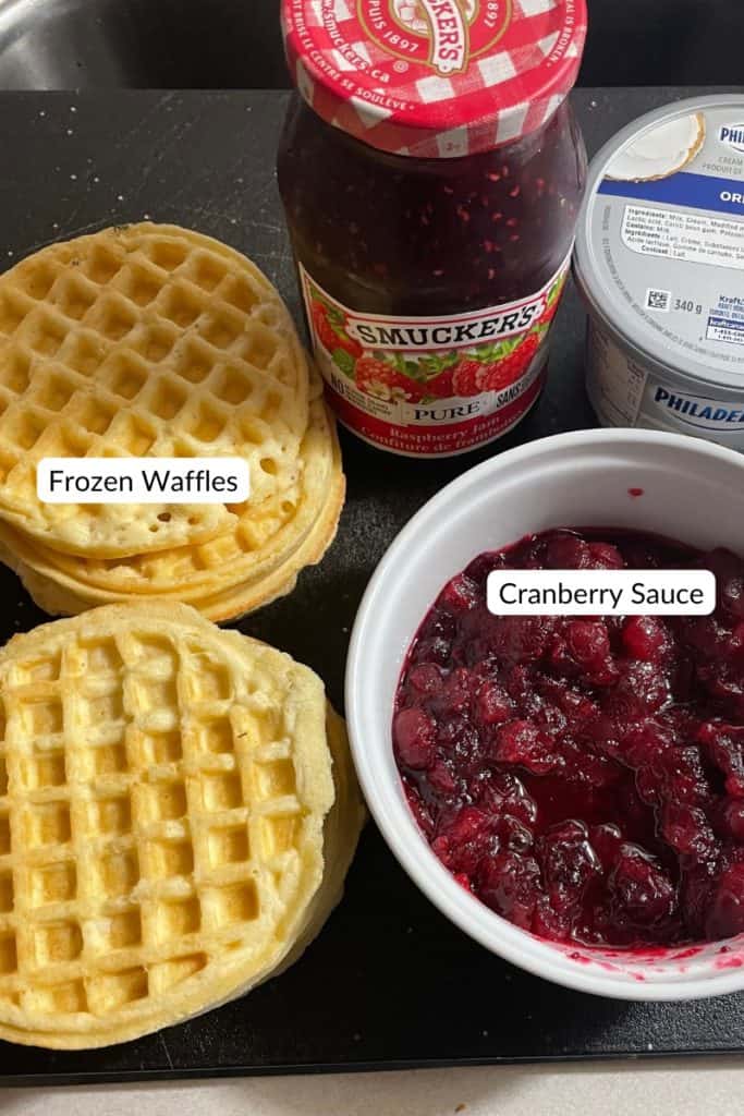 waffle sweet grilled cheese ingredients