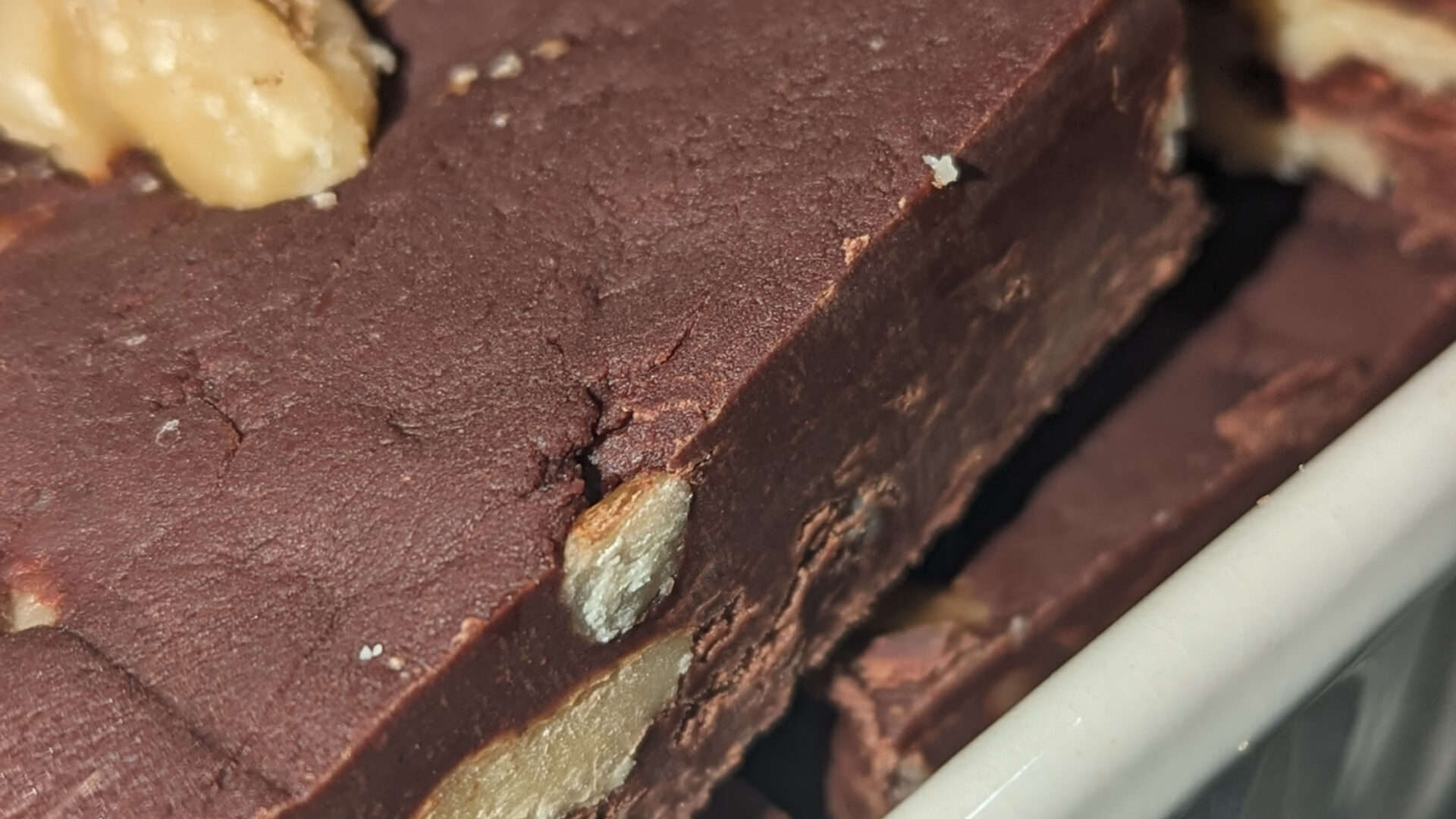 Simple Semi Sweet Chocolate Walnut Fudge (1)