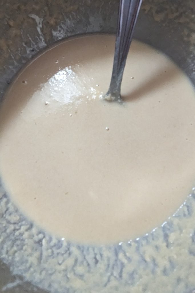 make tahini pasta sauce