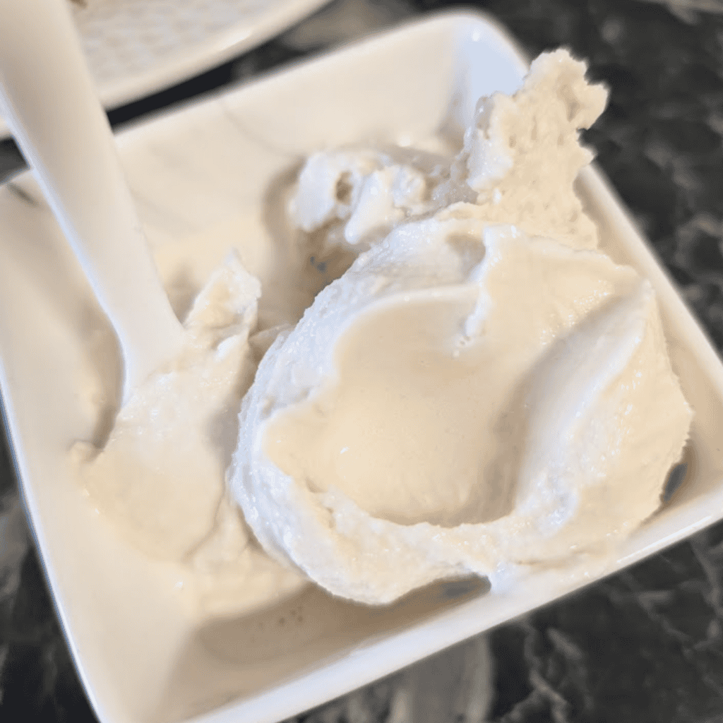 Delicious homemade maple walnut ice cream made with maple sugar, perfect for dessert lovers.