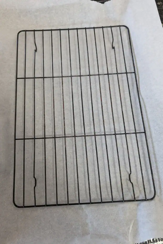 baking-rack-on-parchment-in-baking-pan