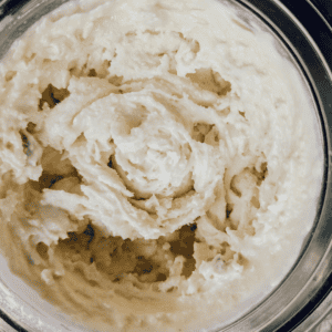 Creamy pistachio ice cream
