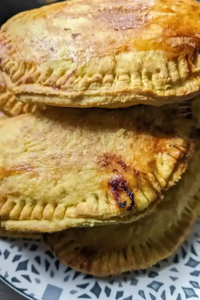 fully cooked Jerk chicken Jamaican patties