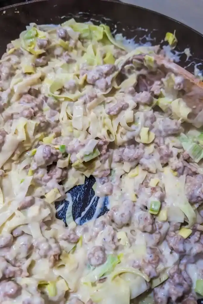 thickened cream meat filling for pie