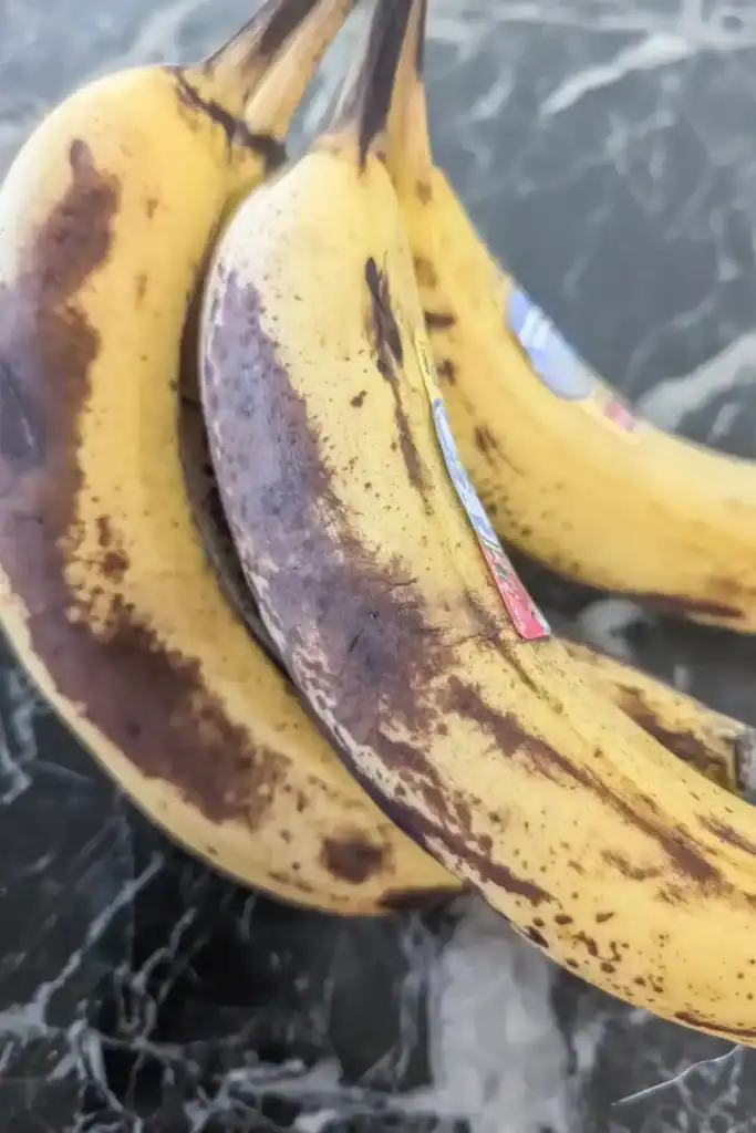 extremely overripe banana