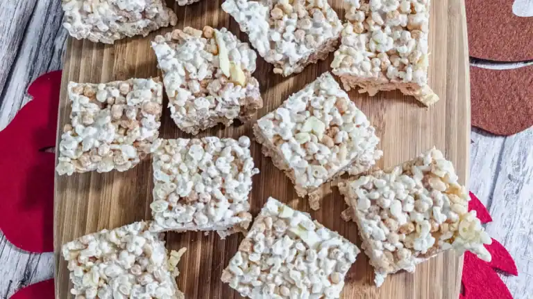 the cover image if rice krispie treat