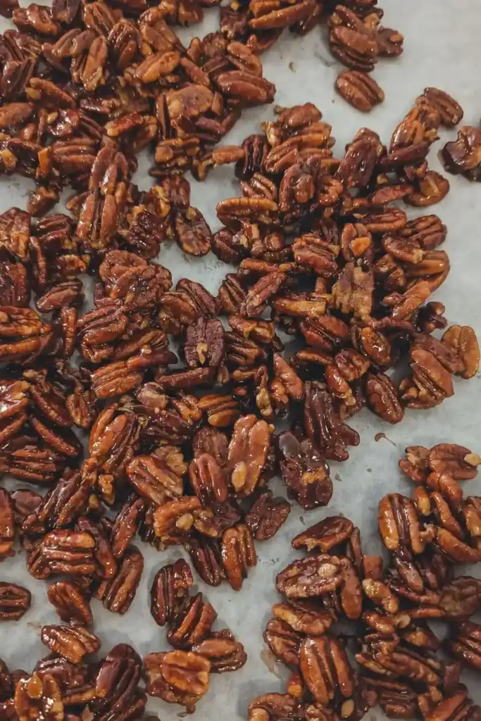 spreading on cookie sheet to dry