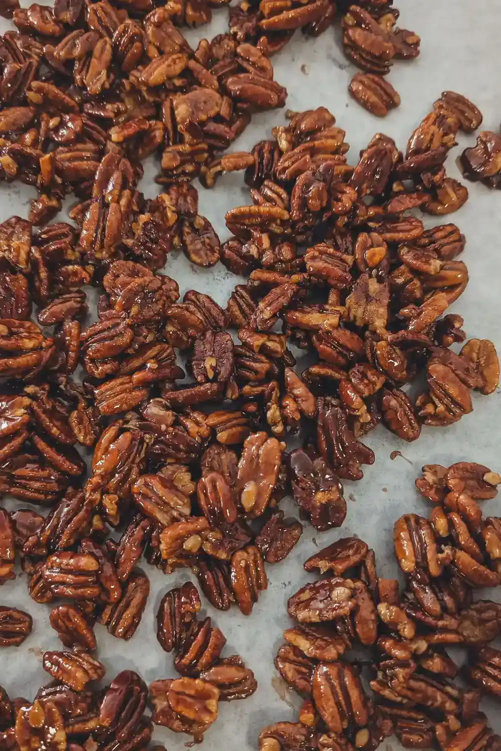 spreading on cookie sheet to dry