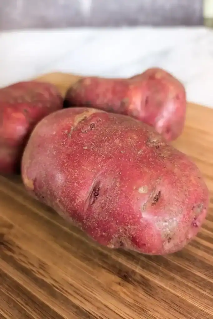 choose firm well shaped red potatoes