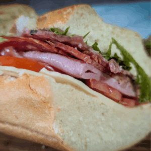 classic cold cut assorted hoagie