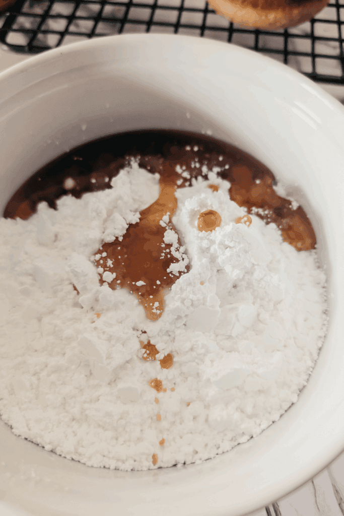 making maple glaze