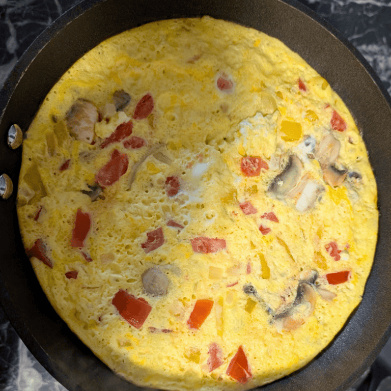 Farm-Style Vegetable Omelette Recipe