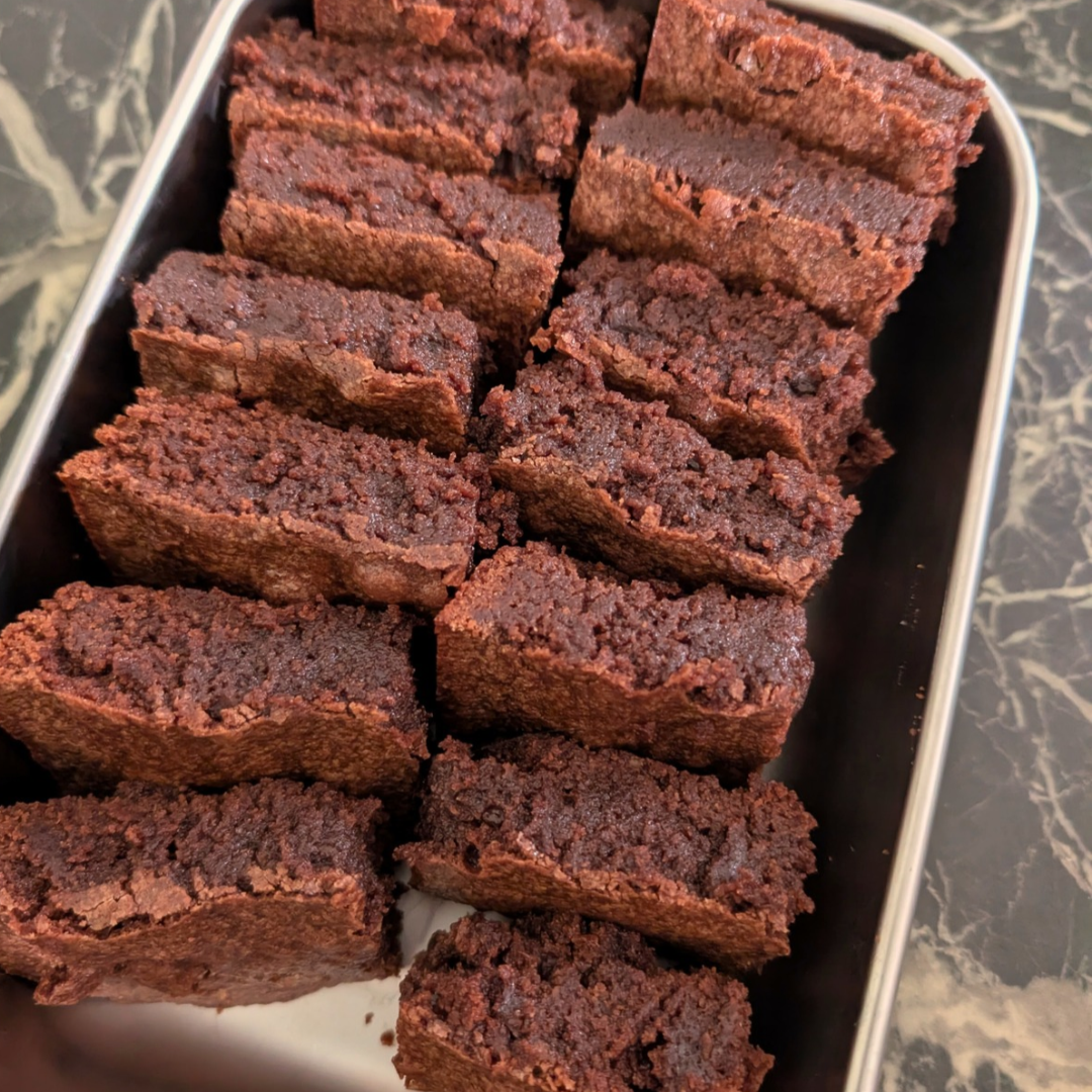 brownies with cocoa powder