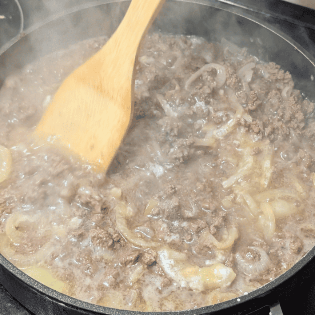 hamburger gravy thickening
