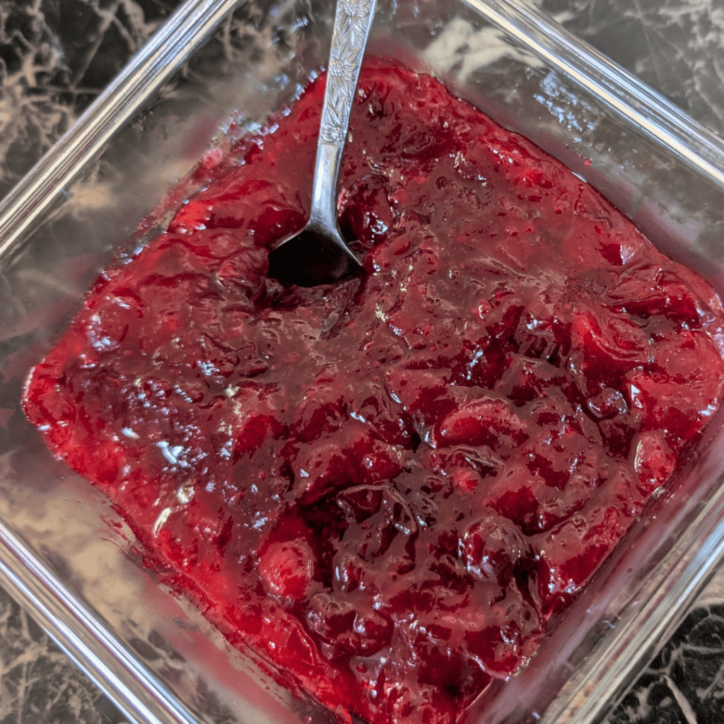 homemade cranberry sauce (1)