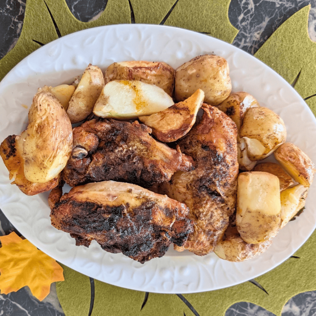 roasted chicken and potatoes (3)