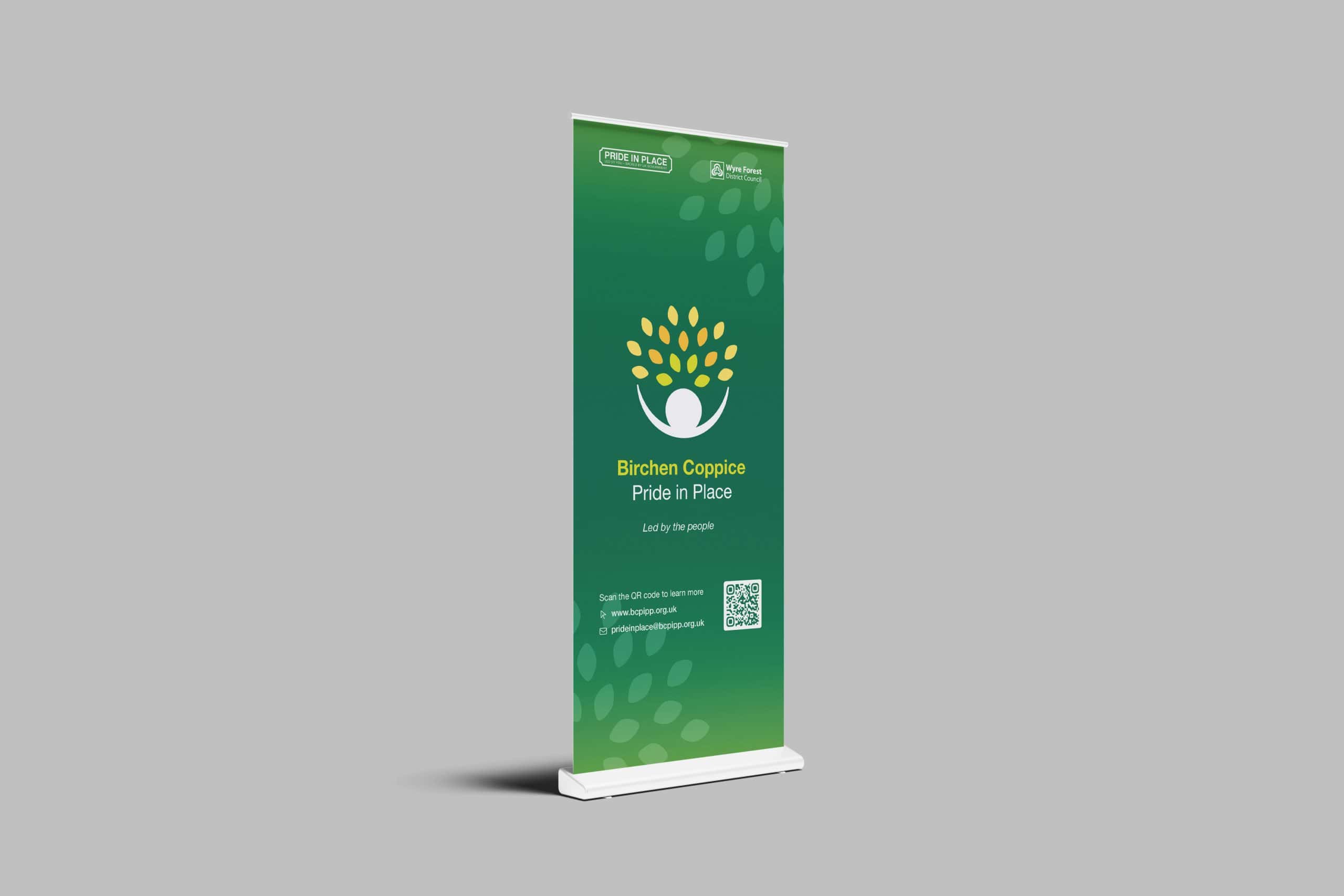Birchen Coppice Pull Up Banner