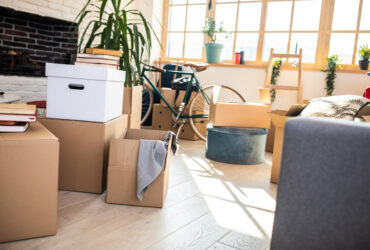 Everything is ready for moving out the house