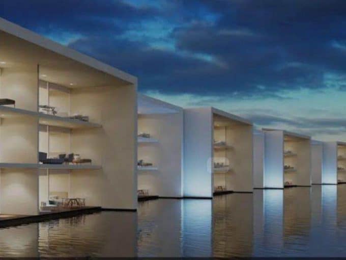 Bright Modern Oceanfront Buildings At Club Campestre With Stunning Golf Course And Ocean Views, Perfect For Luxury Living And Waterfront Recreation.