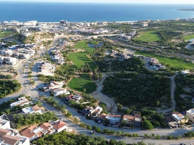Golf Course With Ocean View And Residential Homes At Club Campestre, Perfect For Luxury Living And Outdoor Recreation In A Scenic Coastal Setting.