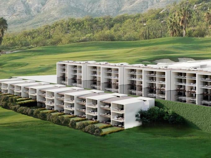 Luxurious Ocean-View Condo Development With Golf Course Frontage And Modern Architecture, Offering Stunning Vistas And Easy Access To Outdoor Activities At Club Campestre.