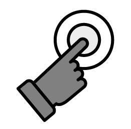 Symbol für Hands-on-Lernen – praktische Anwendung und interaktive Übung